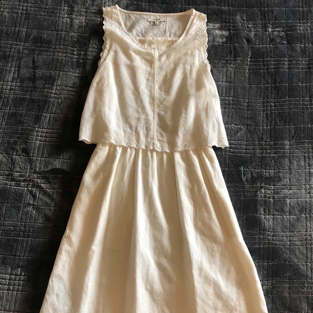 Off white Madewell dress